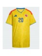 Kolumbien Juan Fernando Quintero #20 Heimtrikot für Frauen WM 2026 Kurzarm Kolumbien Juan Fernando Quintero #20 Heimtrikot für Frauen WM 2026 Kurzarm